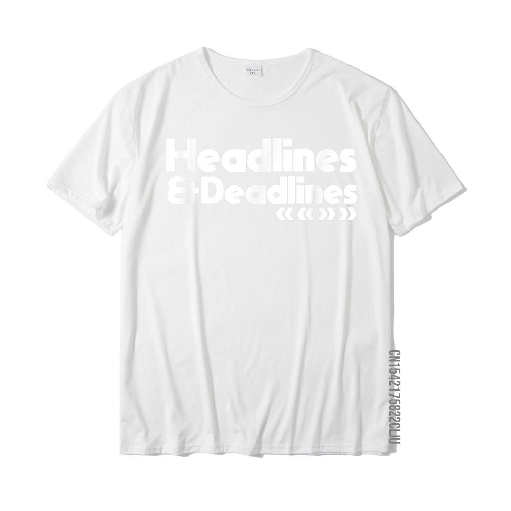 Journalist Deadlines Headlines T-Shirt