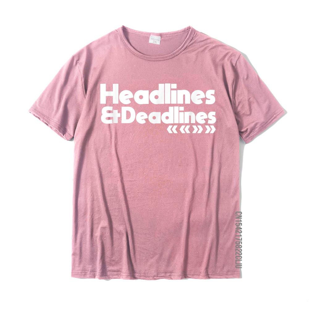 Journalist Deadlines Headlines T-Shirt